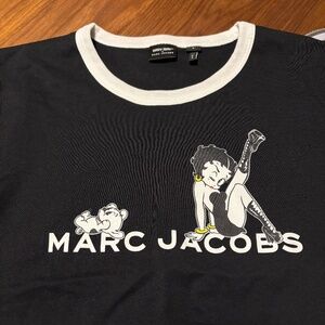 Marc Jacobs Betty Boop baby ringer tee - size large